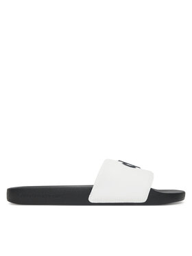 Calvin Klein Jeans Pantoletten Calvin Klein Jeans Slide Jelly Mono Pu YM0YM01281 Weiß