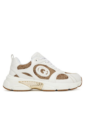 Guess Sneakersy Guess FLFI2B ELE12 Biela