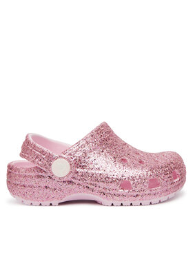 Crocs Шльопанці Crocs Classic Chunky Glitter Clog T 211940 Рожевий