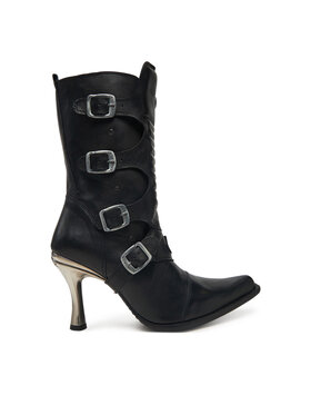 NEW ROCK Botine NEW ROCK M-9373N-C1 Negru
