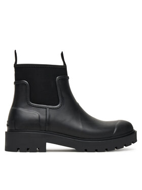 Calvin Klein Jeans Gumáky Calvin Klein Jeans Combat Rain Boot YM0YM01376 Čierna