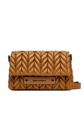 KARL LAGERFELD Kabelka KARL LAGERFELD A2W30153 Hnedá