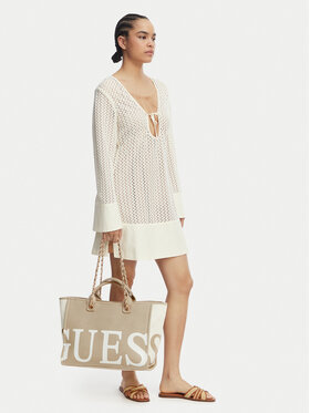 Guess Kabelka Guess E6GZ03 WP750 Světle béžová