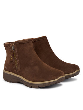 Skechers Členková obuv Skechers Easy Going - Urban Zip 168188 Hnedá