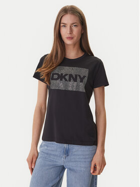 DKNY DKNY Camiseta DJ6T1701 Negro Regular Fit