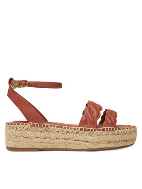 Tommy Hilfiger Espadryle Tommy Hilfiger FW0FW08496 Brązowy