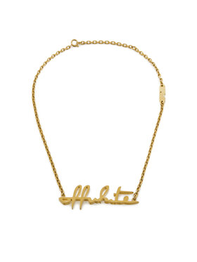 Off-White Náhrdelník Off-White OWOB026R21MET0017600 Zlatá