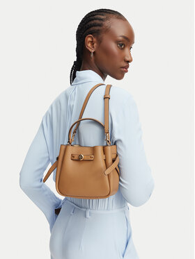 Tory Burch Τσάντα Tory Burch Romy 179988 Ανοιχτό καφέ