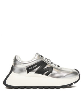 Steve Madden Sneakersy Steve Madden Supercampo SM11004808 Stříbrná