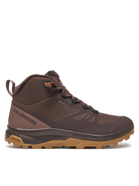 Salomon Pārgājienu apavi Salomon Outsnap Climasalomon™ Waterproof L47685100 Brūns