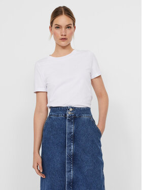 Vero Moda Vero Moda Футболка Paula 10243889 Білий Regular Fit