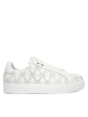 PHILIPP PLEIN Снікерcи PHILIPP PLEIN SAFS USC0920 PLE005N Білий