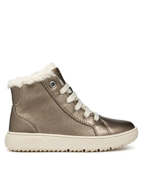 Geox Šnurovacia obuv Geox J Theleven Girl B Ab J46HTA 077BC C9006 S Sivá