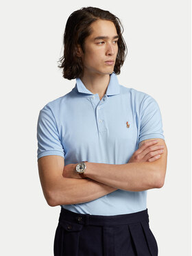 Polo Ralph Lauren Polo Ralph Lauren Поло 710713130005 Голубий Slim Fit