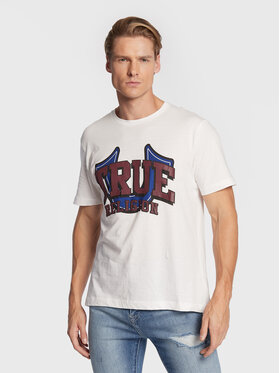True Religion True Religion Póló 106316 Fehér Regular Fit