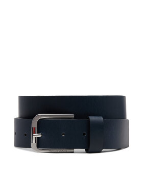 Tommy Jeans Pánský pásek Tommy Jeans Tjm Austin 3.5 AM0AM12926 Tmavomodrá