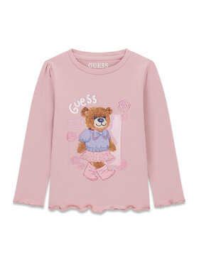 Guess Guess Блузка K6YI11 K3676 Рожевий Regular Fit