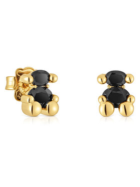 TOUS Naušnice TOUS Color Bear 1004226800 Zlatna
