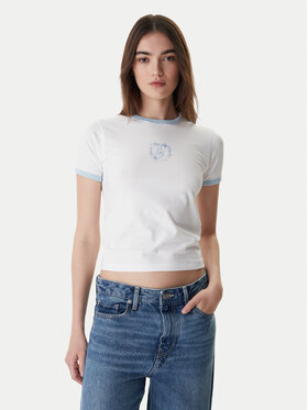 Guess Jeans Guess Jeans Футболка W6RI16 J1314 Білий Regular Fit