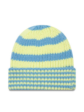 New Era Шапкa New Era Stripe Knit Bean 60565458 Голубий