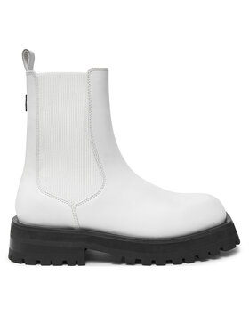 DKNY Jātnieku stila puszābaki DKNY Rianne Chelsea K3471540 Balts