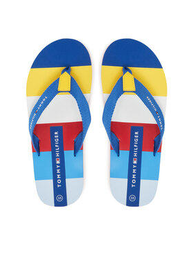 Tommy Hilfiger Čības uz pirksta Tommy Hilfiger T3X8-33907-0058Y913 S Tumši zils