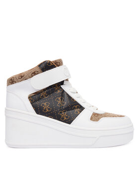 Guess Sneakersy Guess FLFRUK FAL12 Béžová