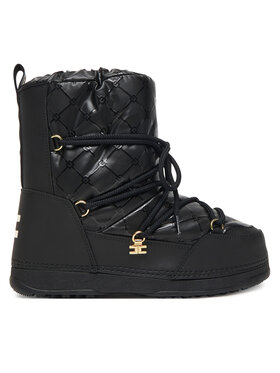 Elisabetta Franchi Sněhule Elisabetta Franchi Snow Boot F4A6-E0457-1860930 D Černá