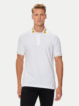 Versace Jeans Couture Versace Jeans Couture Поло 76GAGT00 Білий Regular Fit