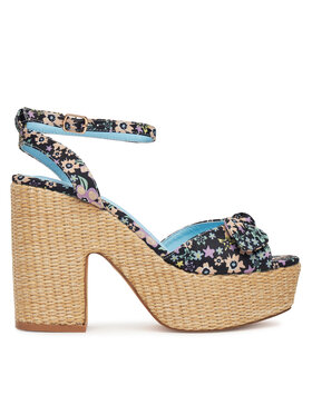 DeeZee Espadrilky DeeZee RT2206125 Čierna