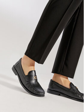 Coach Мокасини Coach Jolene Lthr Loafer CK017 Чорний