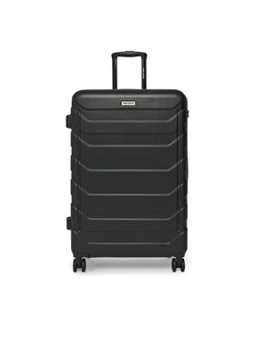 GINO ROSSI Liels koferis Gino Rossi GIN-L-001-05-BLACK Melns