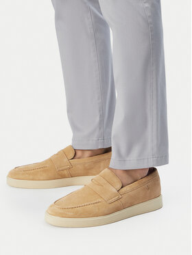 Clarks Туфлі Clarks Lockford Easy 26186190 Бежевий