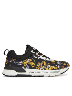 Versace Jeans Couture Снікерcи Versace Jeans Couture 78YA3SA1 Чорний