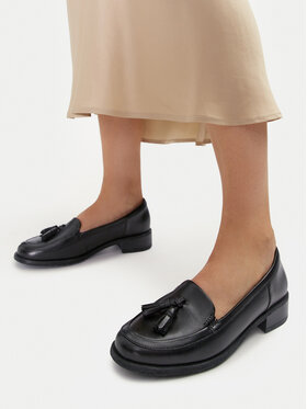 Clarks Лофери Clarks Havisham Edge 26178703 Чорний