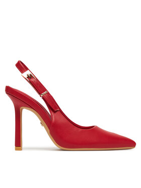 DeeZee Pantofi cu toc subțire DeeZee 6-705-8 Roșu