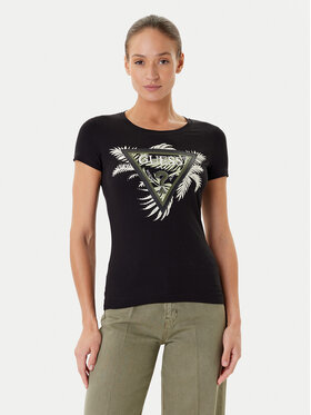 Guess Guess Camiseta W5YI13 J1314 Negro Regular Fit