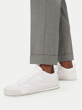 Calvin Klein Sneakersy Calvin Klein Low Pro Runner Mix Mat HM0HM02208 Biały