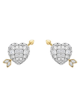 Swarovski Сережки Swarovski Idyllia 5737298 Срібний