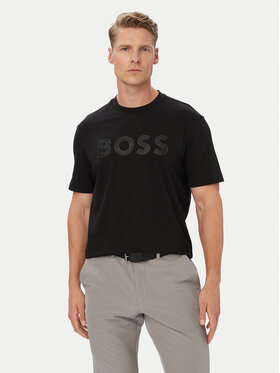 BOSS BOSS Camiseta Structure Logo 50566883 Negro Regular Fit