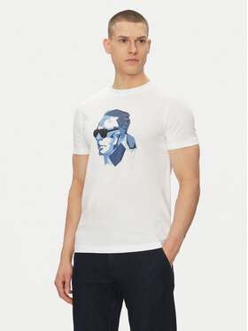 KARL LAGERFELD KARL LAGERFELD Camiseta 755065 552241 Blanco Regular Fit