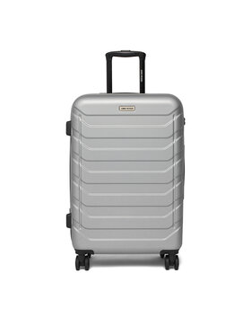 GINO ROSSI Stredný kufor GINO ROSSI C-GIN-M-003-05-SILVER Strieborná