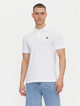Timberland Timberland Поло TB0A6VDP Білий Regular Fit