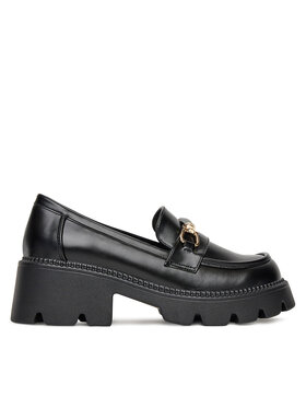 DeeZee Loafersy DeeZee FBD-20306 Černá