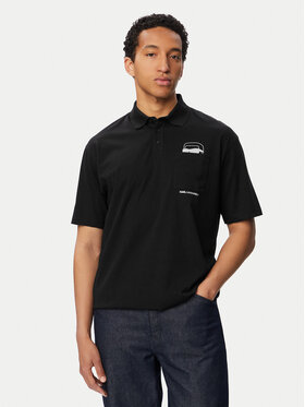 KARL LAGERFELD KARL LAGERFELD Polo 745127 561225 Negro Regular Fit