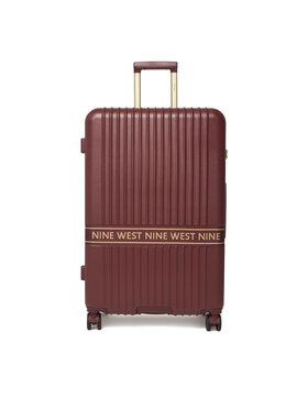 Nine West Walizka duża Nine West CEO-NW-L-002-10 Bordowy