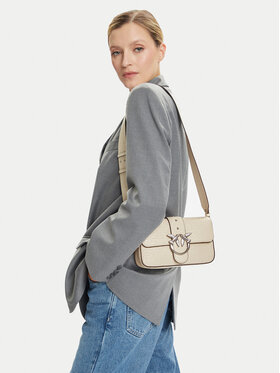 PINKO Сумка PINKO Love One Mini Slouchy Fl Al 25-26 PLTT 104340 A2JU Écru
