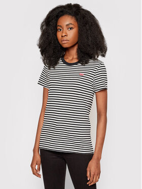 Levi's® Levi's® T-shirt The Perfect 39185-0087 Nero Regular Fit