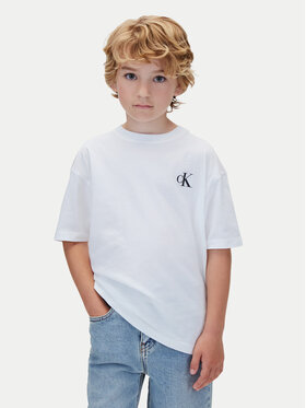 Calvin Klein Calvin Klein Conjunto de camisetas LVCKTJI19B Blanco Regular Fit
