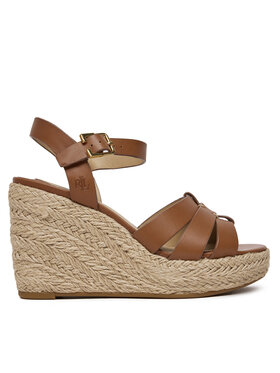 LAUREN RALPH LAUREN Espadrilky LAUREN RALPH LAUREN Soffia 802953961001 Hnedá